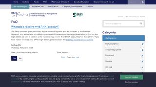 
                            5. When do I receive my ERNA-account? - Rotterdam School of ...