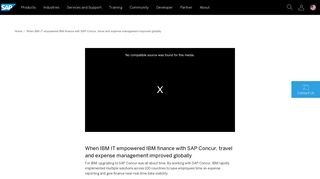 
                            8. When IBM IT empowered IBM finance with SAP Concur, travel and ...