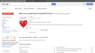 
                            10. When Love Is by Choice Instead of Chance: (A Relationship Enhancing ...