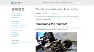 
                            13. When the IoT meets Generative Design for Cars | Autodesk Research