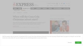 
                            10. When will the Coca-Cola Christmas advert start? | TV & Radio ...