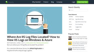 
                            9. Where Are IIS Log Files Located? How to View IIS Logs on Windows ...