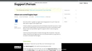 
                            2. where are saved logins kept | Firefox Support Forum | Mozilla Support
