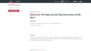
                            11. Where Are The Page Up And Page Down Keys On My Mac?