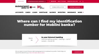 
                            2. Where can I find my identification number for ... - Komerční banka