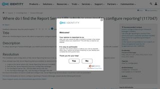 
                            6. Where do I find the Report Server URL which is required to ...