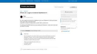 
                            3. Where do I Login on Android Geekbench 4 / Geekbench / Discussion ...
