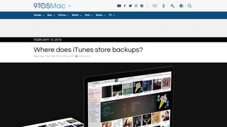 
                            11. Where does iTunes store backups on Mac and Windows - 9to5Mac
