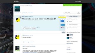 
                            9. Where is the key code for my new Mixtrack 3? - Get Satisfaction