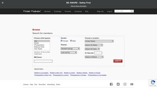 
                            3. Where Professional Models Meet Model Photographers - ModelMayhem