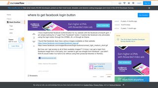 
                            2. where to get facebook login button - Stack Overflow