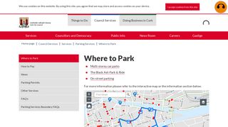 
                            9. Where to Park - Cork City Council