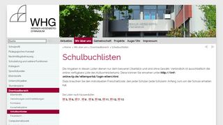 
                            3. whgonline.de - Schulbuchlisten