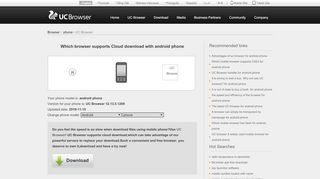 
                            4. Which browser supports Cloud download with android phone _UCWEB