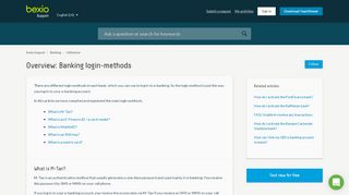 
                            12. Which login method do I use? – bexio Support