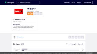 
                            8. Which? Reviews | Read Customer Service Reviews of www.which.co.uk