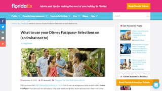 
                            9. Which rides to use your Disney Fastpass on (and which not to)