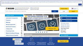 
                            4. Which services can I use with my MISUMI login?