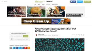 
                            13. Which Usenet Service Should I Use Now That NZBMatrix Has Closed?