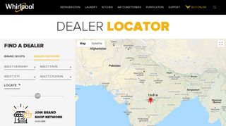 
                            8. Whirlpool Washing Machine Dealers, Store Locator - Whirlpool India