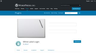 
                            2. White Label Login | WordPress.org