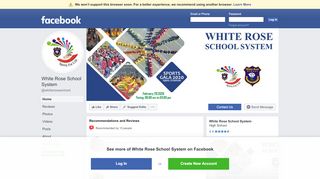 
                            3. White Rose School System - Home | Facebook