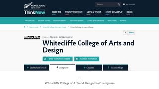 
                            6. Whitecliffe College of Arts and Design - Study in New Zealand