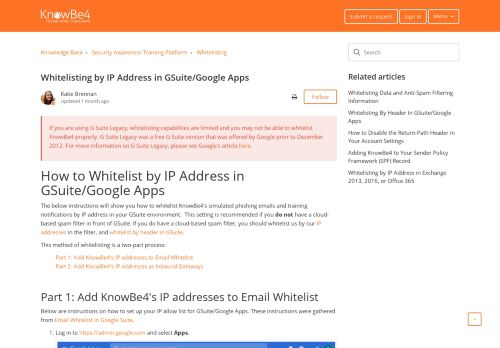 
                            10. Whitelisting by IP Address in GSuite/Google Apps – Knowledge Base