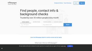 
                            2. Whitepages - Official Site | Find People, Phone Numbers, Addresses ...