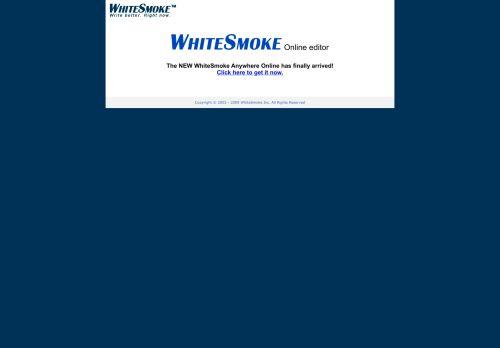 
                            3. WhiteSmoke - Users Login