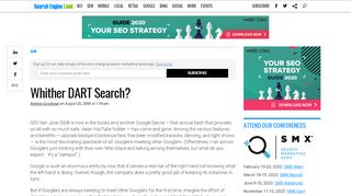 
                            9. Whither DART Search? - Search Engine Land