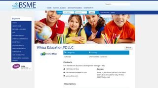 
                            10. Whizz Education FZ LLC - BSME