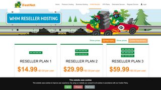 
                            8. WHM Reseller - iFastNet