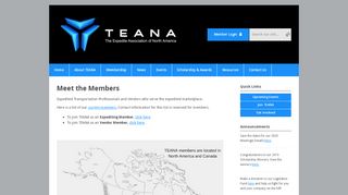 
                            12. Who are TEANA Members