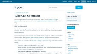 
                            3. Who Can Comment — Support — WordPress.com