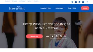 
                            13. Who is Eligible? | Refer a Child | Make-A-Wish® America