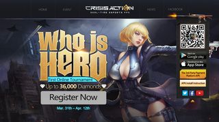 
                            2. Who is HERO-Crisis Action First Online Tournament