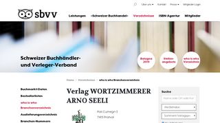 
                            10. who is who - Branchenverzeichnis Buchhandel Schweiz