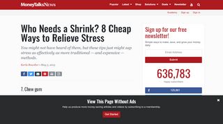 
                            11. Who Needs a Shrink? 8 Cheap Ways to Relieve Stress | Page 7 ...