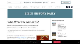 
                            11. Who Were the Minoans? - Biblical Archaeology Society