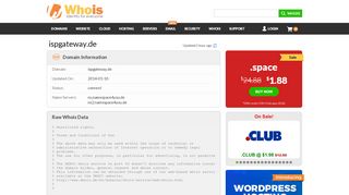 
                            6. Whois ispgateway.de