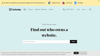 
                            5. WHOIS | Lookup Domain Name Availability - GoDaddy