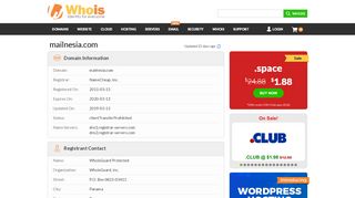 
                            13. Whois mailnesia.com