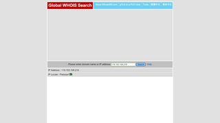 
                            10. WHOIS Result for : 119.153.108.219 - Global WHOIS Search