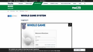 
                            3. Whole Game System - The website for the English football association ...