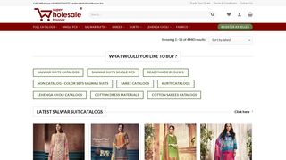 
                            11. Wholesale Bazaar - Buy Salwar Suits, Sarees, Kurtis Directly From ...