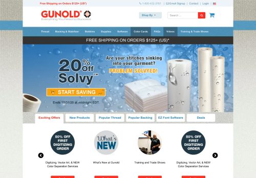 
                            5. Wholesale Embroidery Supplies | Gunold USA