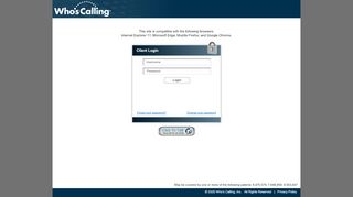 
                            1. Who's Calling - Login