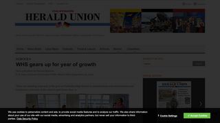 
                            13. WHS gears up for year of growth | Herald Union