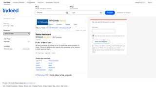 
                            6. Whsmith Jobs in Login - February 2019 | Indeed.co.uk